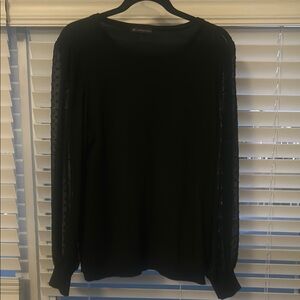 Adrianna Papell green Long Sleeve Top